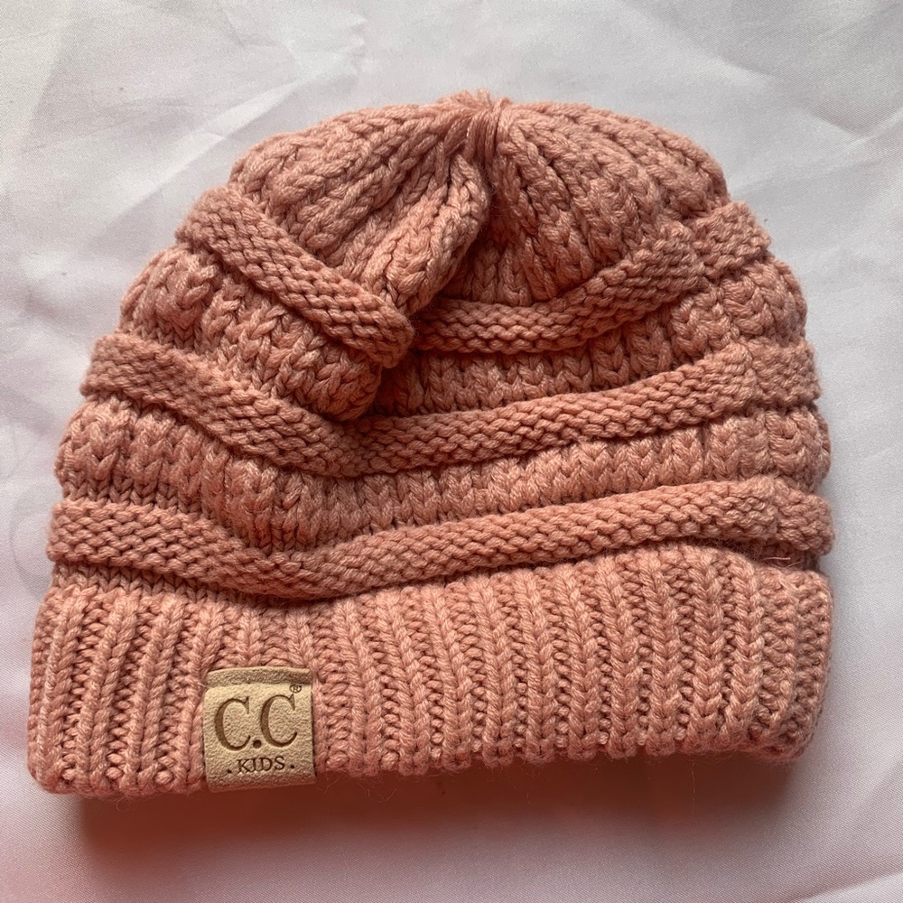 C.C Kids Blush‎ Knit Hat
